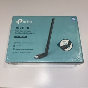 TP-LINK ARCHER T3U Plus AC1300 USB Wi-Fi ANTENNA NEW SEALED